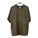 Vintage khaki Puma T-Shirt - womens medium