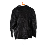 Vintage black Unbranded Leather Jacket - mens medium