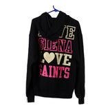 Vintage black Siena Heights Champion Hoodie - womens large