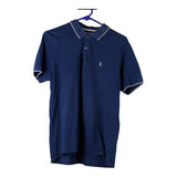 Vintage blue Refrigue Polo Shirt - mens large