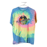 Vintage multicoloured Fort Lauderdale Hanes T-Shirt - mens medium