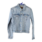 Vintage light wash Rocky Denim Jacket - womens large