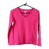 Vintage pink Champion Long Sleeve Top - womens small