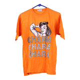 Vintage orange Age 14 Kevin Stone T-Shirt - boys large