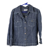 Vintage dark wash Fitt Denim Jacket - womens large