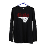 Vintage black Gola Long Sleeve T-Shirt - mens large