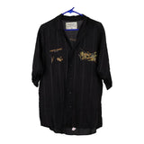 Vintage black Wampum Shirt - mens medium