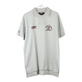 Vintage grey Umbro Polo Shirt - mens large