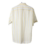 Vintage yellow Top Short Sleeve Shirt - mens large