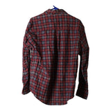Vintage burgundy Read Flannel Shirt - mens medium