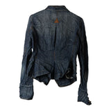 Vintage blue Unbranded Denim Jacket - womens small