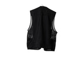 Vintage black Lie Se Zhe Gilet - mens xxx-large