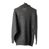 Vintage grey Unbranded Rollneck - mens medium