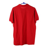 Vintage red Made in USA Jerzees Polo Shirt - mens large