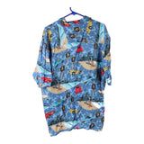 Vintage blue Island Collection Hawaiian Shirt - mens large