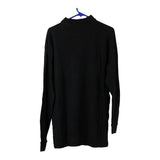 Vintage black Fila Long Sleeve Polo Shirt - mens large