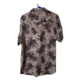 Vintage grey Unbranded Hawaiian Shirt - mens x-large