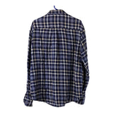 Vintage blue Ovs Flannel Shirt - mens xx-large