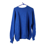 Vintage blue Made in USA Blank Players Club Sweatshirt - mens x-large