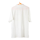 Vintage white Nike Polo Shirt - mens x-large