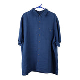 Vintage blue Campia Short Sleeve Shirt - mens xx-large