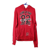 Vintage red Chicago Middle Division Beaw Hoodie - mens large