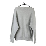 Vintage grey Mega Fruit Of The Loom Sweatshirt - mens x-large