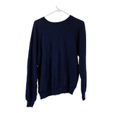 Vintage navy Made in USA Blank Tultex Sweatshirt - mens large