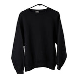 Vintage black Made in USA Unbranded Sweatshirt - mens large