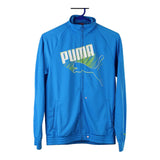 Vintage blue Age 13-14 Puma Track Jacket - boys x-large