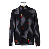 Vintage black Cycling Unbranded Sports Top - mens medium