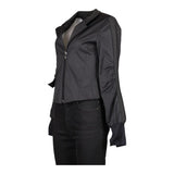 Marithe Francois Girbaud Jacket - Medium Black Cotton Blend