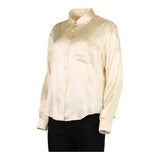 Armani Jeans Shirt - Medium Beige Silk