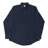 Vintage navy Moschino Jeans Shirt - mens large