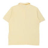 Vintage yellow Valentino Polo Shirt - mens large