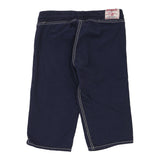 True Religion Sport Shorts - Medium Navy Cotton Blend