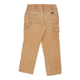 Dickies Carpenter Trousers - 32W 30L Beige Cotton