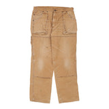 Dickies Carpenter Trousers - 32W 30L Beige Cotton