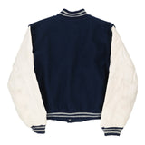 Vintage navy Unbranded Varsity Jacket - mens large