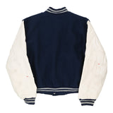 Vintage navy Unbranded Varsity Jacket - mens large
