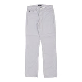 Armani Jeans Trousers - 32W UK 10 Blue Cotton