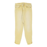Halle True Religion Skinny Jeans - 30W UK 8 Yellow Cotton