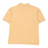 Vintage Les Copains Polo Shirt - Large Orange Cotton