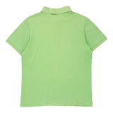 Marlboro Classics Slim Fit Polo Shirt - Large Green Cotton