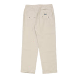 Ralph Lauren Trousers - 32W UK 14 Beige Cotton