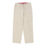 Ralph Lauren Trousers - 32W UK 14 Beige Cotton