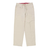 Ralph Lauren Trousers - 32W UK 14 Beige Cotton