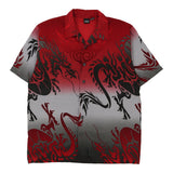 Vintage red Amplify Short Sleeve Shirt - mens large