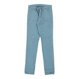 Vintage Calvin Klein Jeans Slim Fit Chinos - 34W 34L Blue Cotton