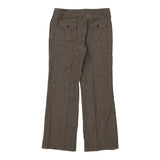 Vintage brown Unbranded Trousers - womens 32" waist